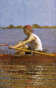 Thomas Eakins John Biglin in a Single Scull painting